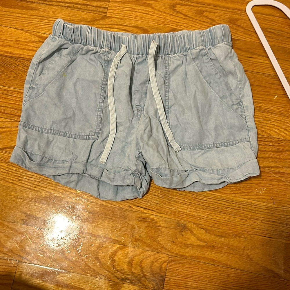 Blue shorts